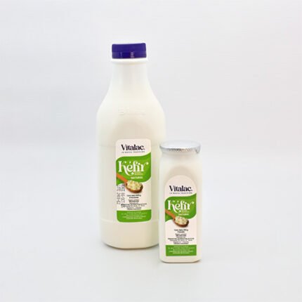 Kéfir Natural Vitalac en presentaciones de 250 g y 1000 g