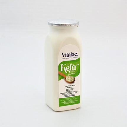 Kéfir Natural Vitalac 250 g vista lateral